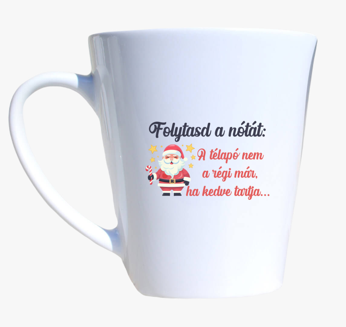 Folytasd a nótát bögre — Latte bögre
