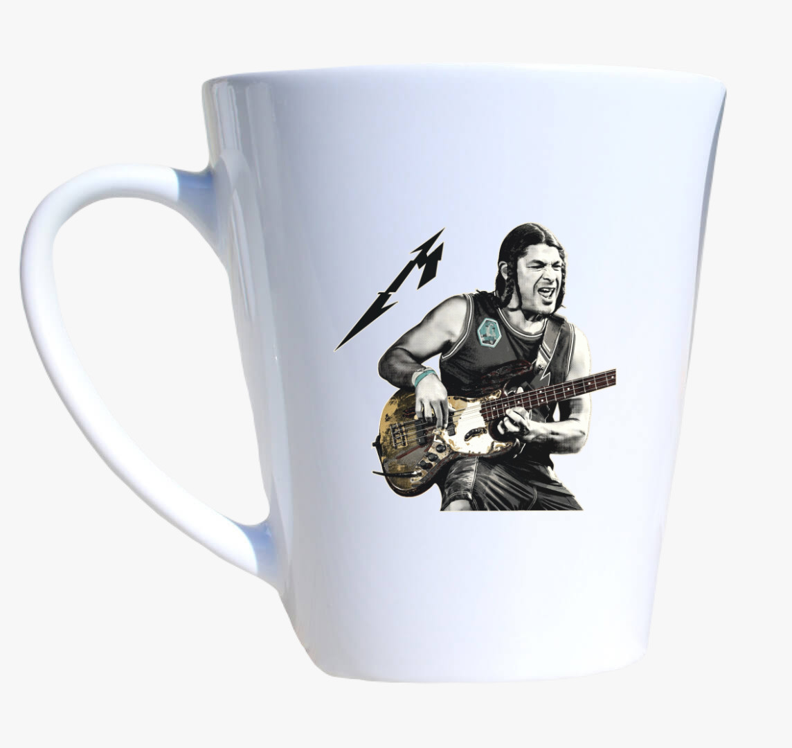 Metallica Robert Trujillo bögre — Latte bögre