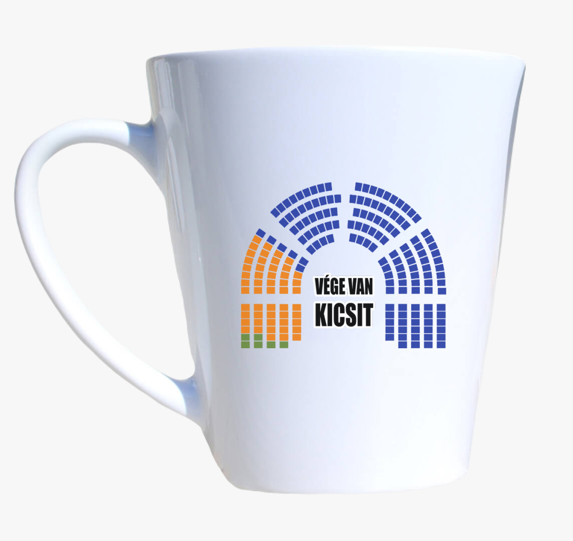 Vége van kicsit bögre — Latte bögre