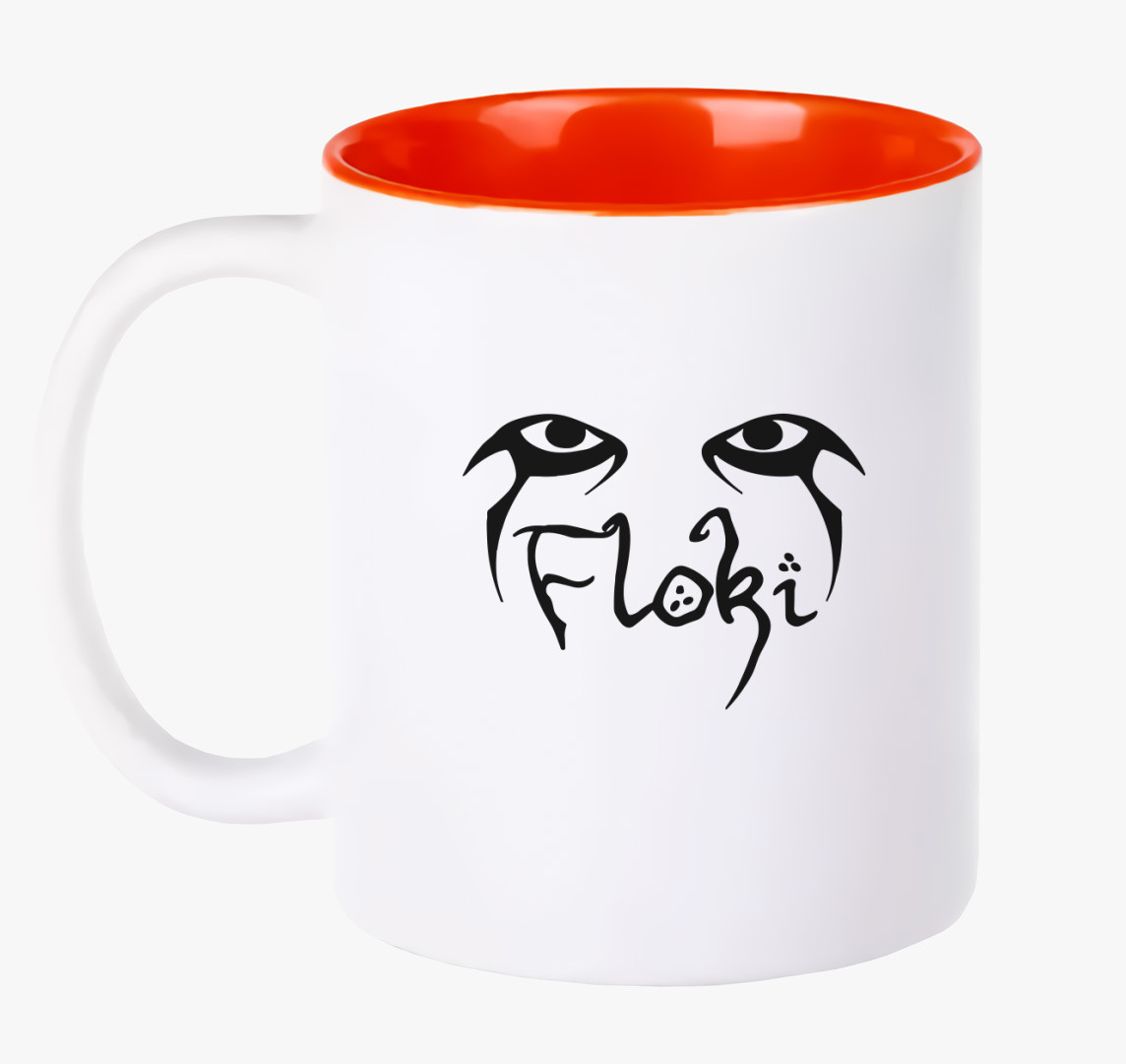 HRAFNA-FLOKI bögre — Piros