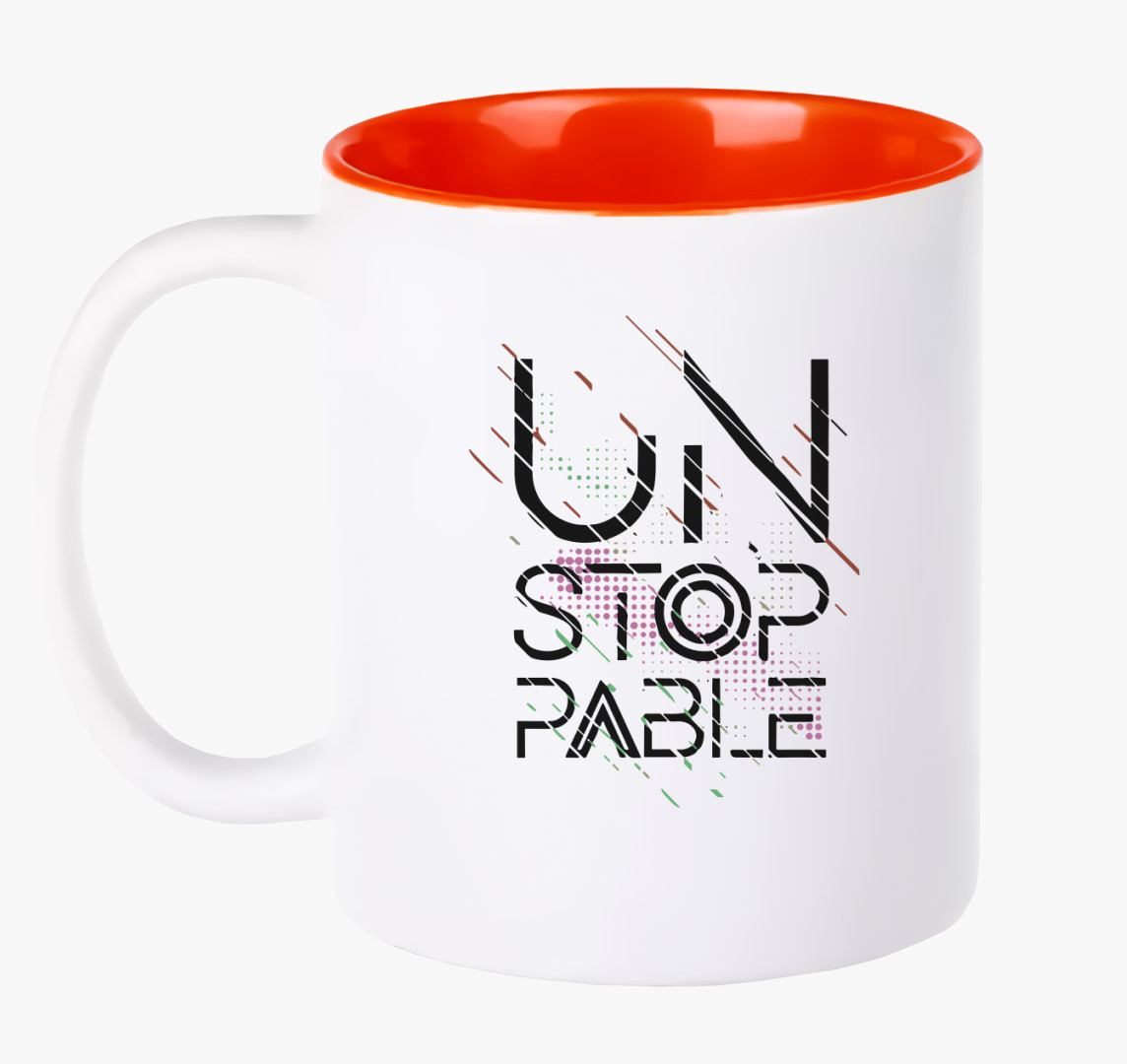 Unstoppable bögre — Piros