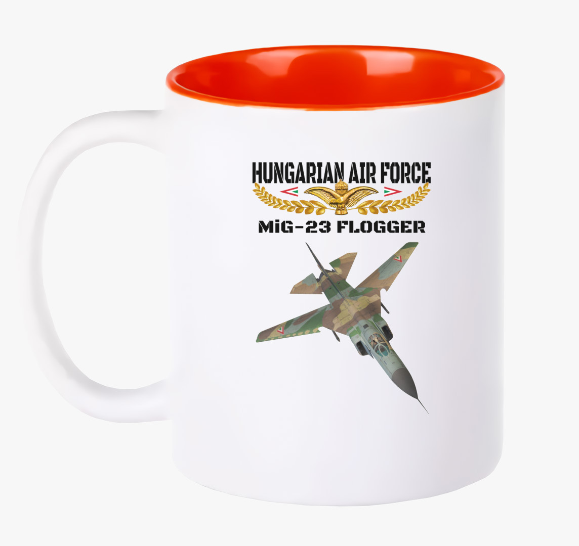 Aranysas MiG-23 2 bögre — Piros