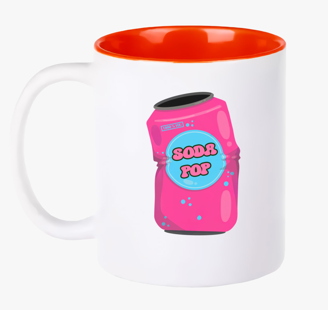 SodaPop bögre — Piros