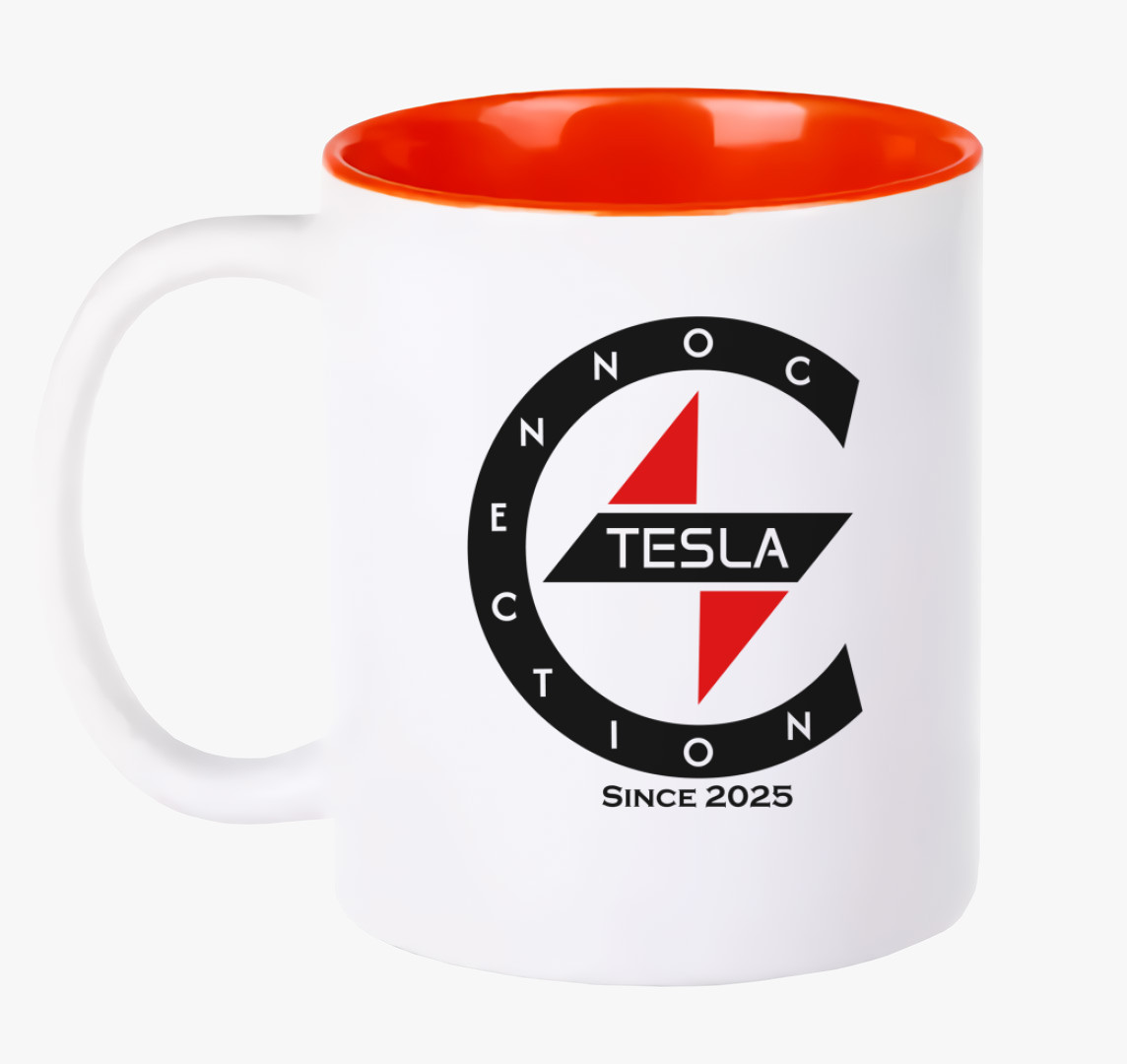 TeslaConnection Original bögre — Piros