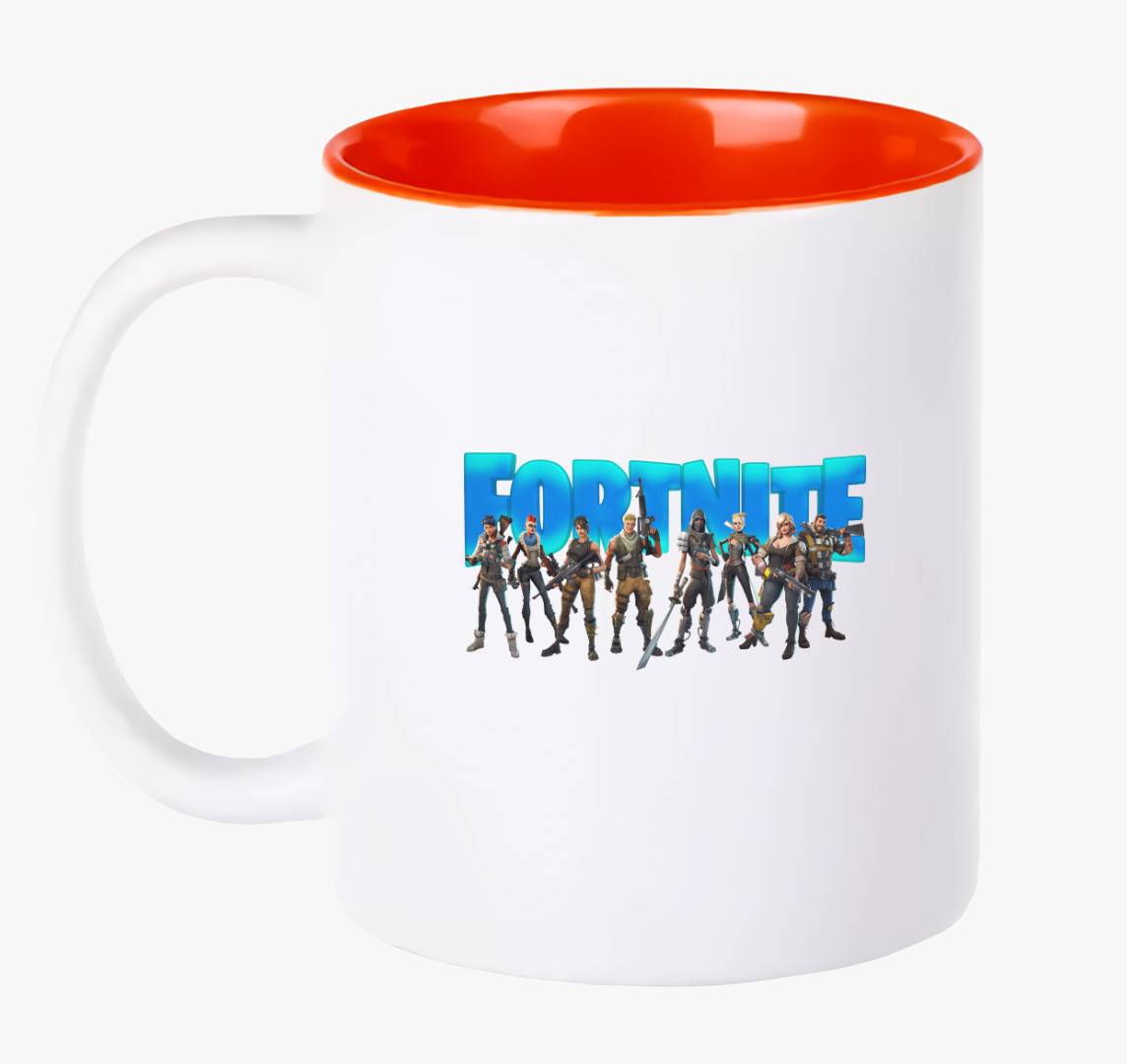 Fortnite Figurák bögre — Piros