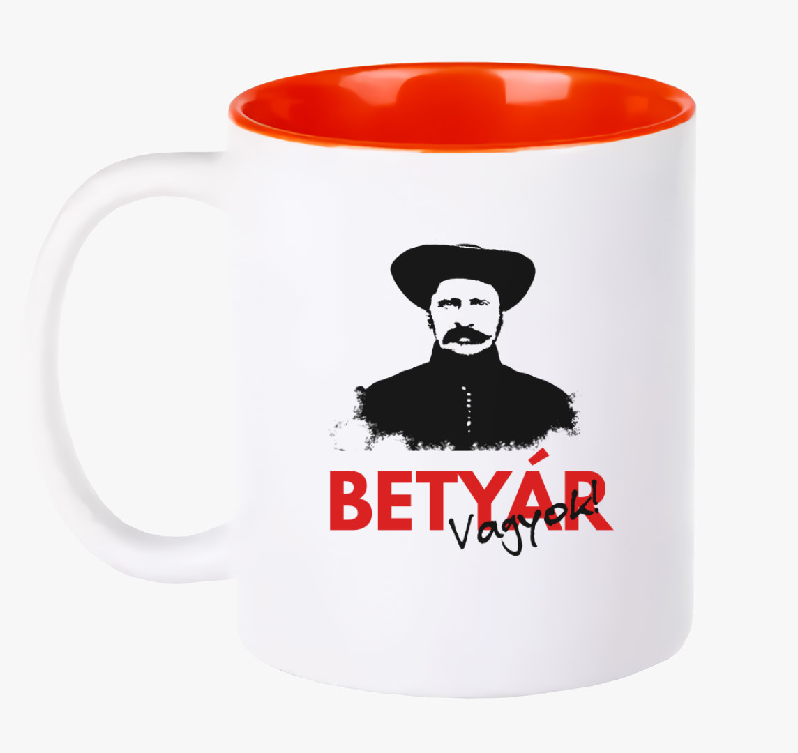 Betyár Vagyok bögre — Piros
