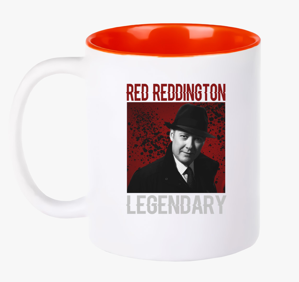 Red Reddington Legenda bögre — Piros