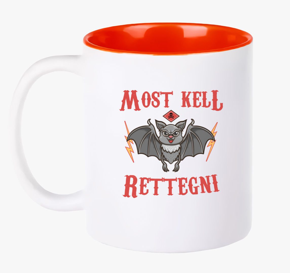 Most kell rettegni denevéres bögre — Piros