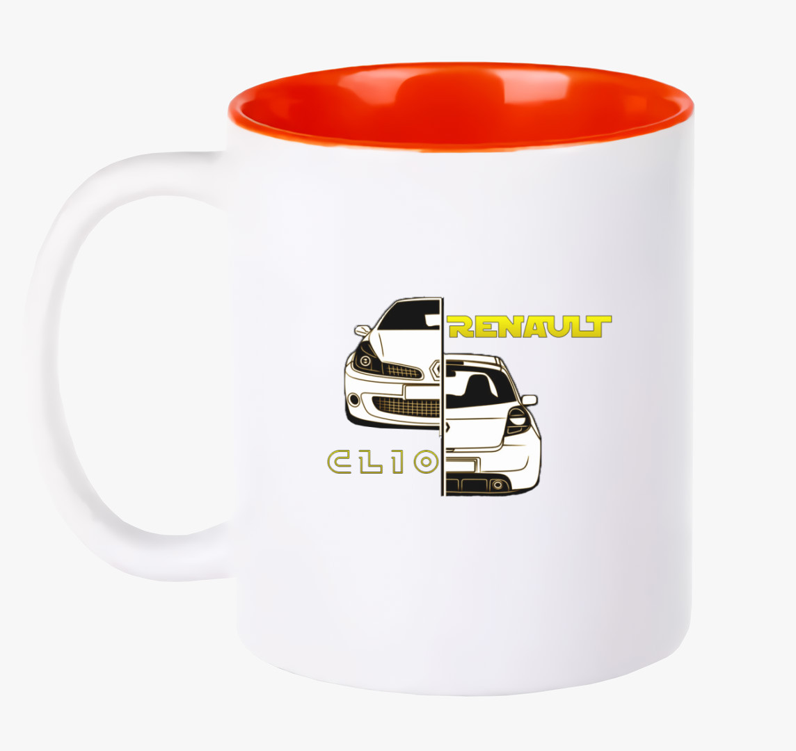 Renault Clio bögre — Piros