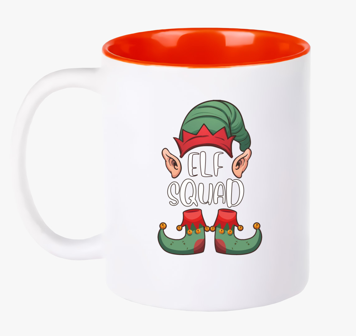 Elf Squad bögre — Piros
