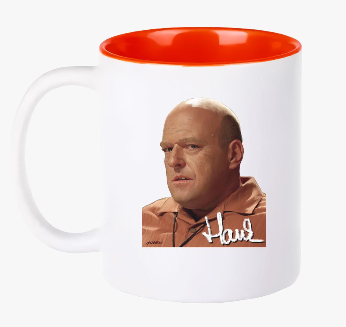Breaking Bad - Hank bögre — Piros