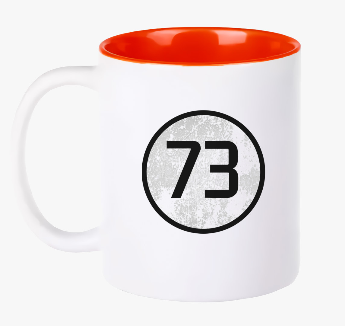 73 prím (Sheldon) bögre — Piros