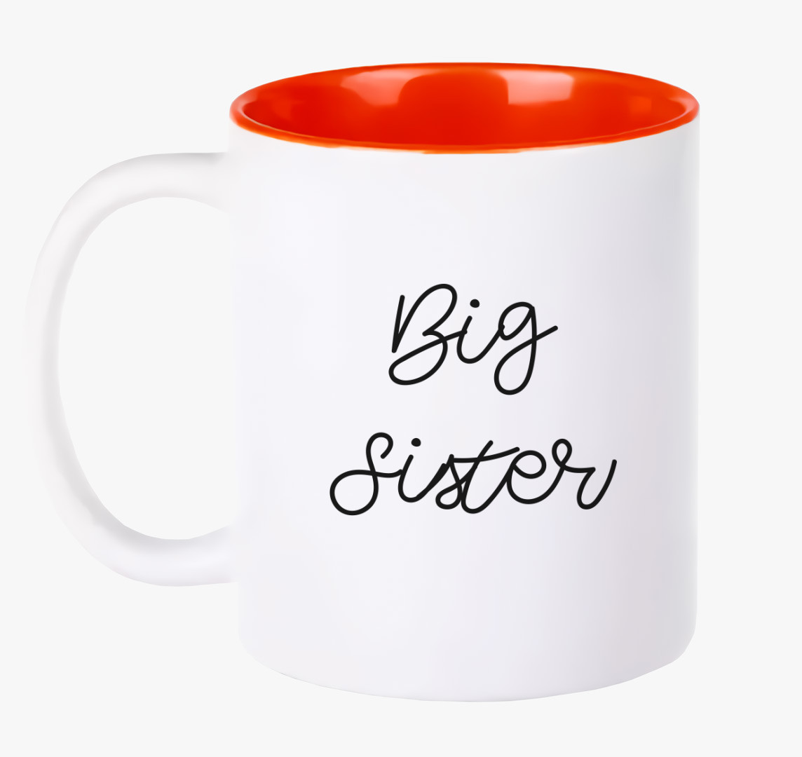 Big Sister nagytesó bögre — Piros