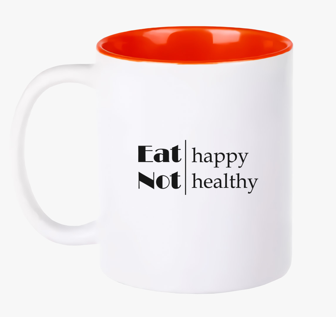 Eat happy bögre — Piros
