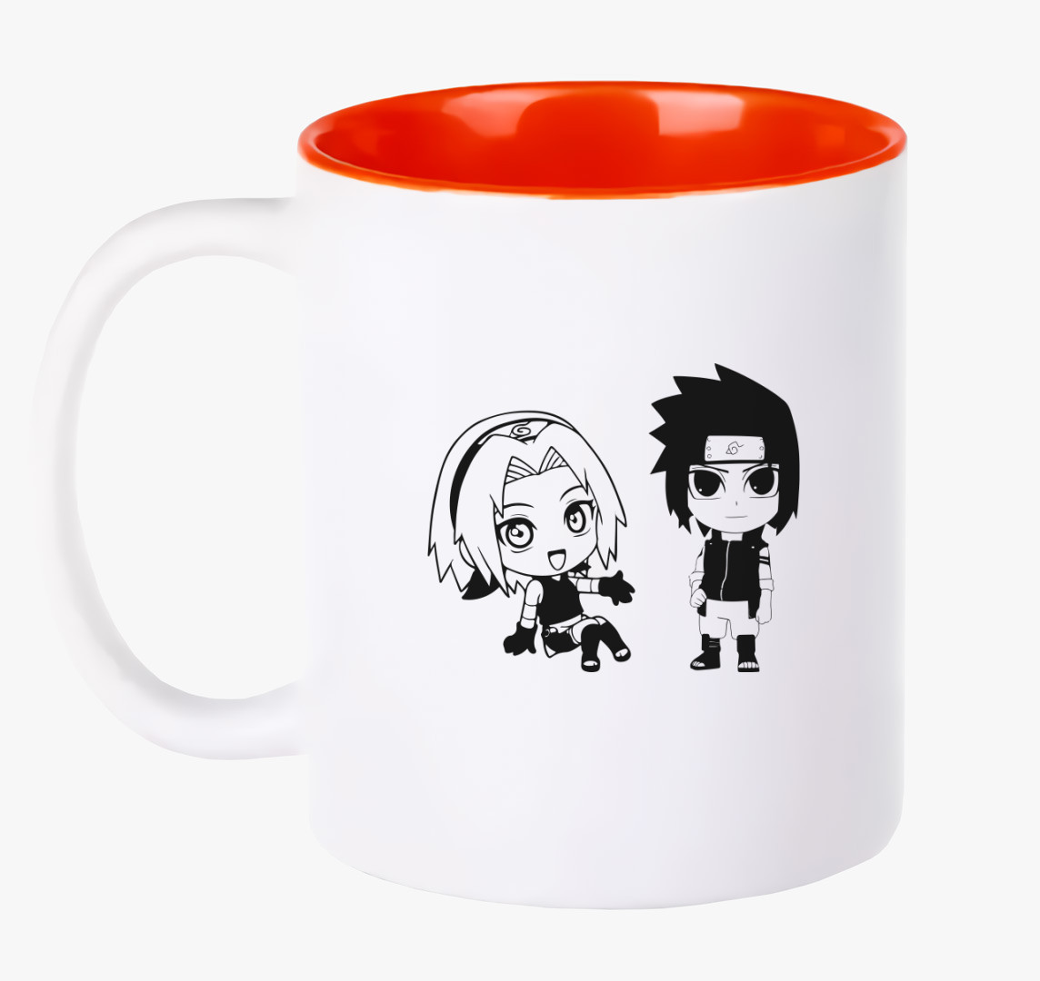 Anime karakterek bögre — Piros
