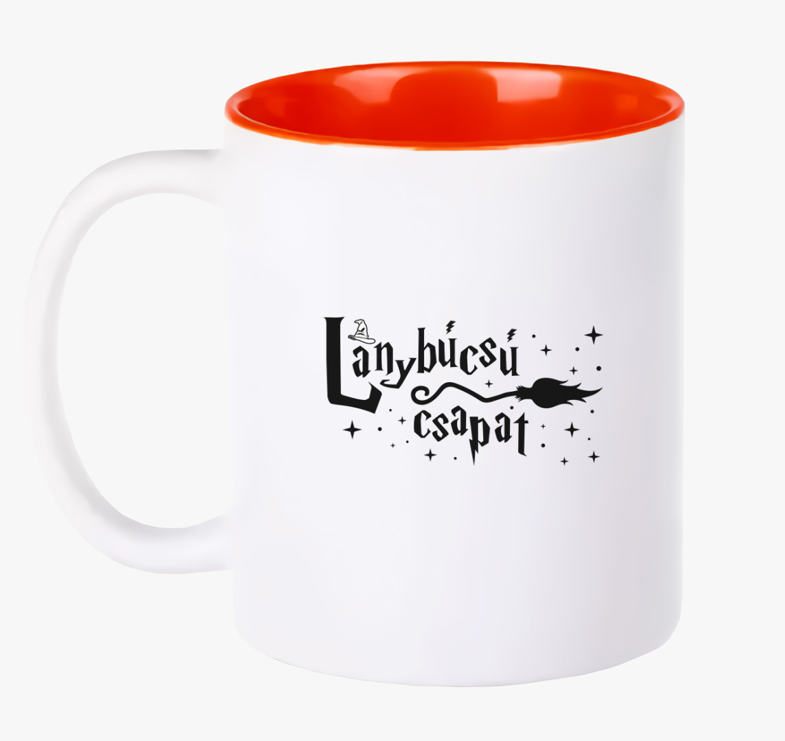 Varázslatos lánybúcsú bögre — Piros