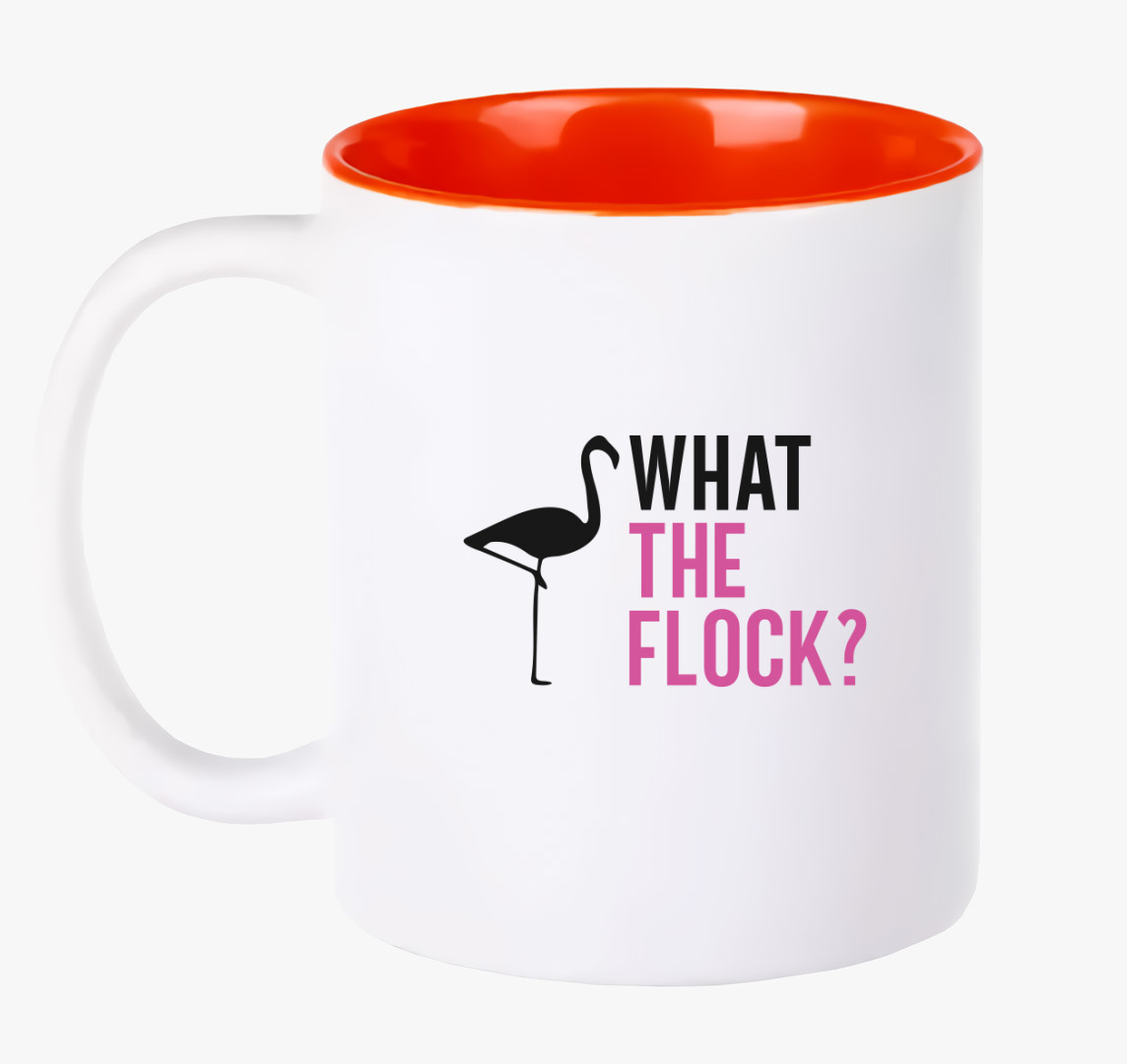 Flamingo what bögre — Piros