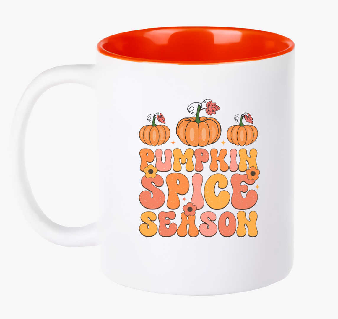 Pumpkinspice bögre — Piros