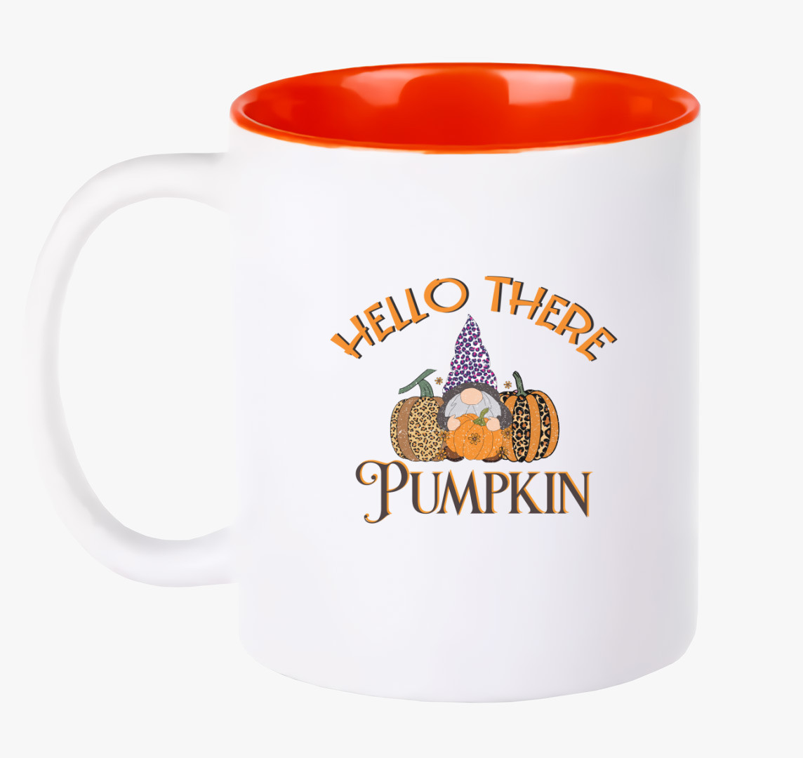 Hello there pumpkin bögre — Piros