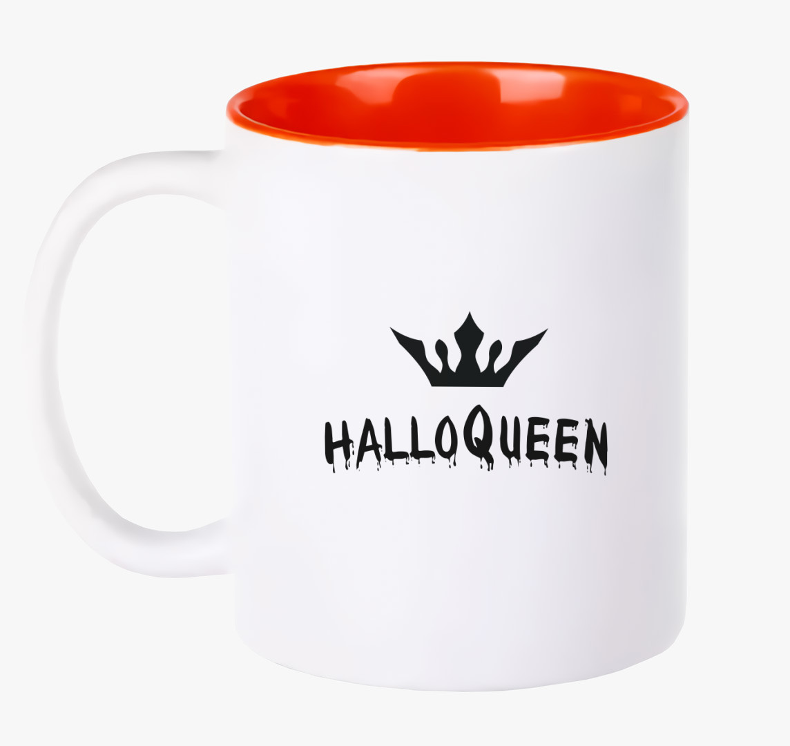 Halloqueen bögre — Piros
