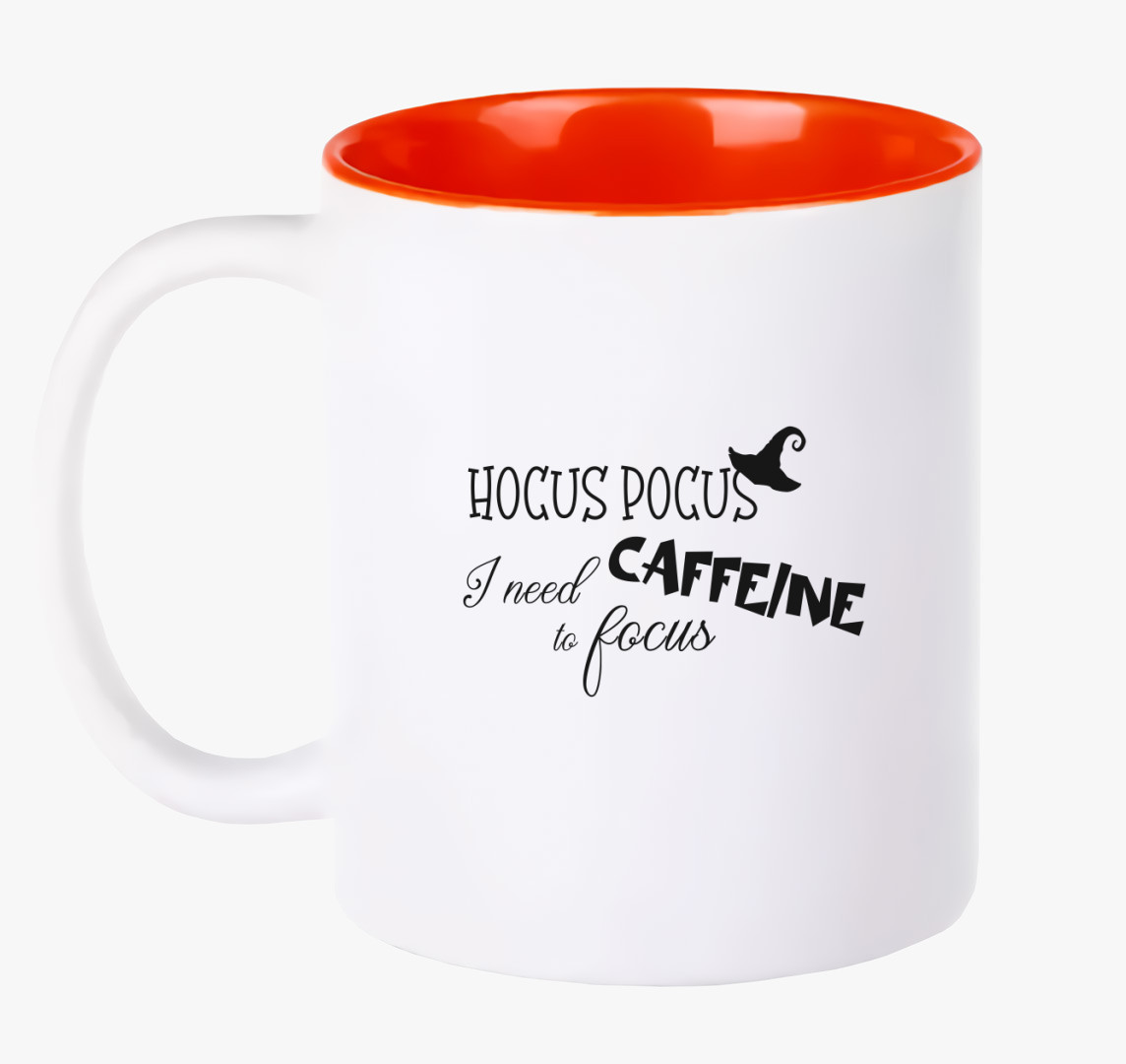 Hocus pocus caffeine bögre — Piros