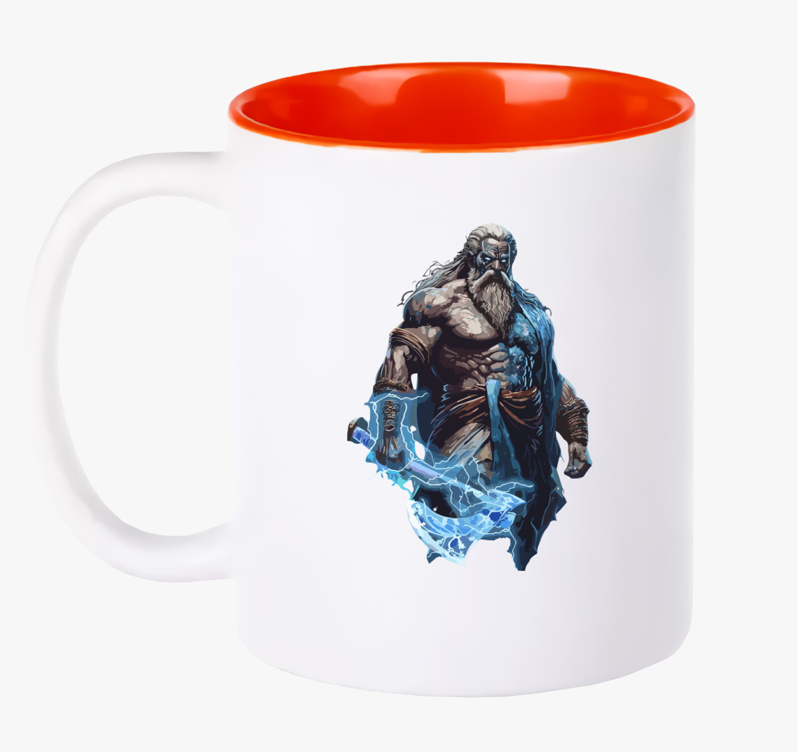 Viking Art bögre — Piros