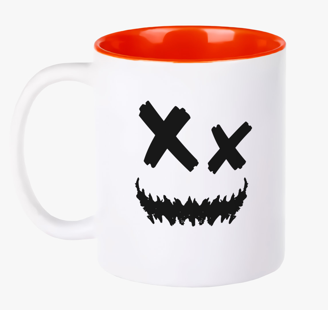 Smiley 2 bögre — Piros