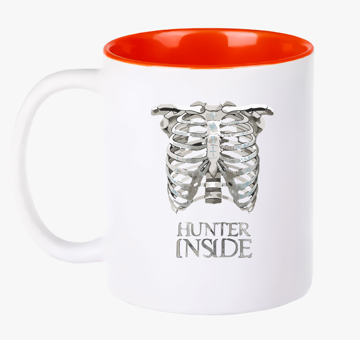 Hunter Inside Supernatural bögre — Piros