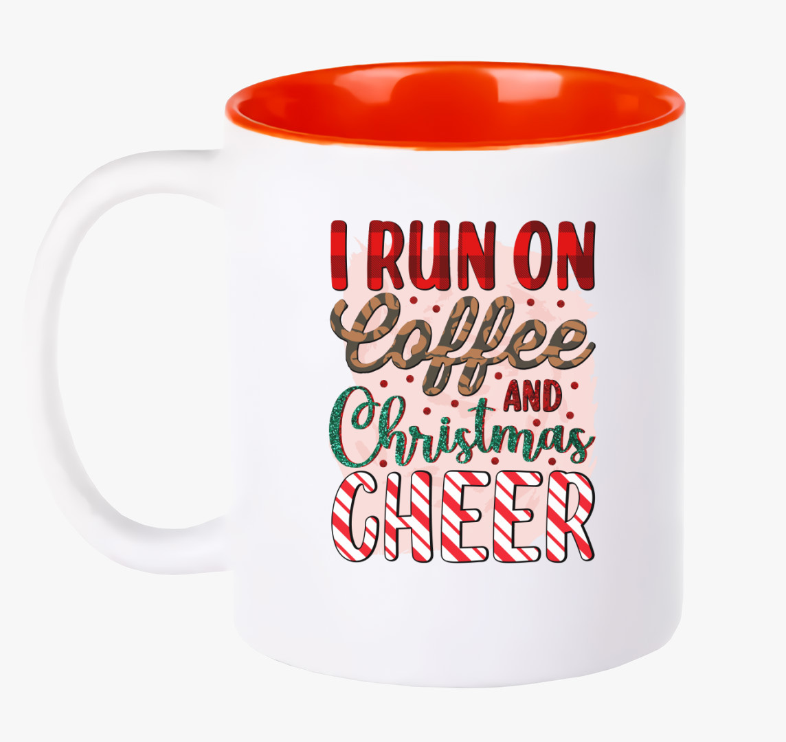 Xmas coffee bögre — Piros