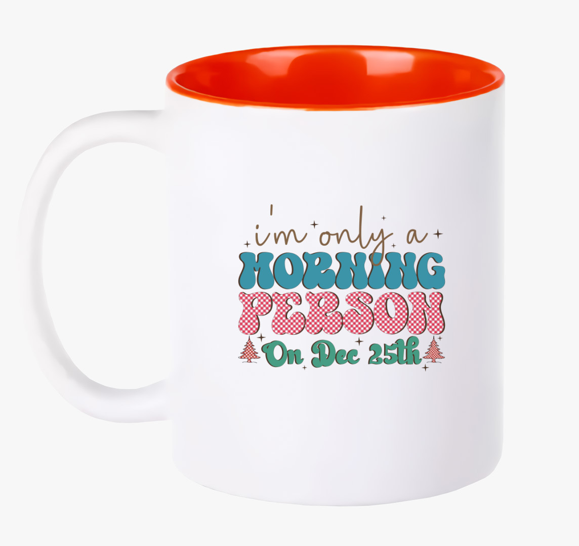 Dec 25 morning bögre — Piros