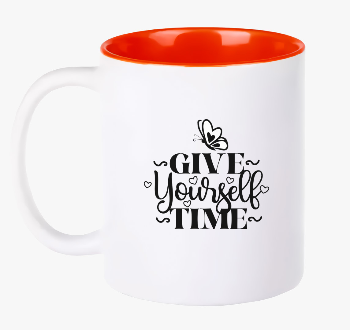 Give time bögre — Piros