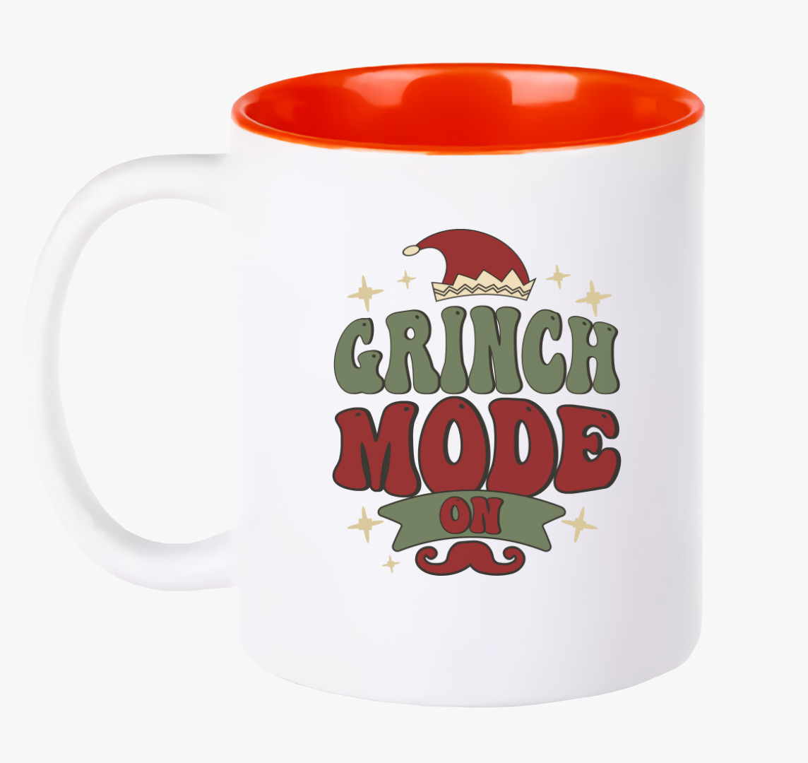 Grinch mode on bögre — Piros