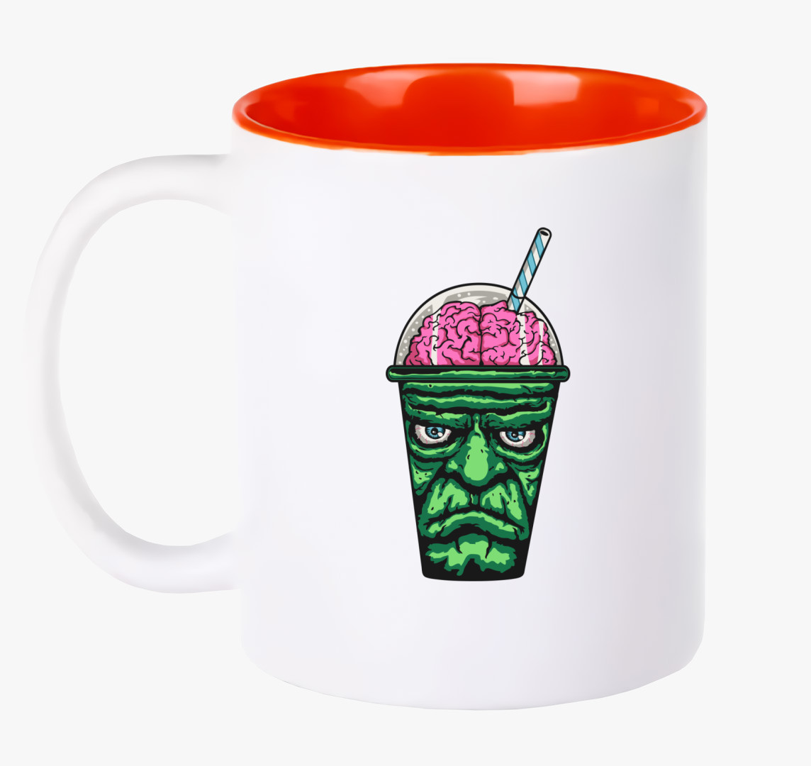 Zombis agyturmix bögre — Piros