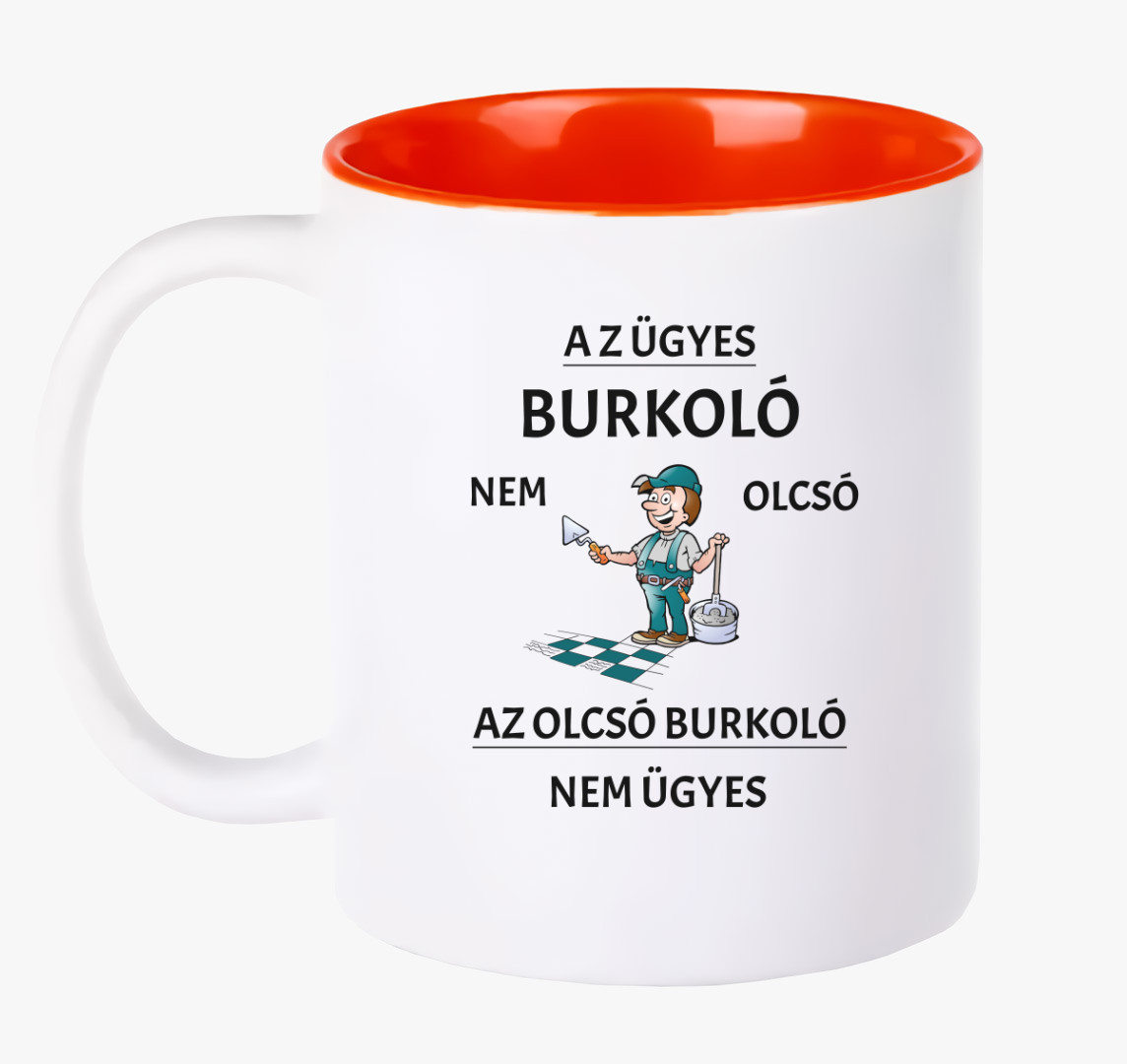 Ügyes burkoló bögre — Piros