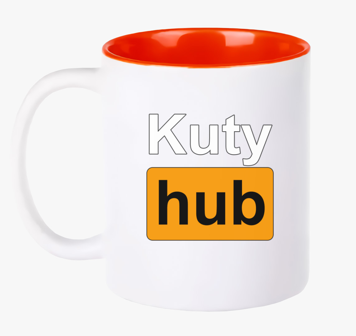 Kuty Hub bögre — Piros