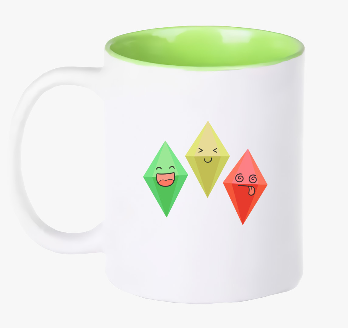 Sims plumbobs bögre — Zöld