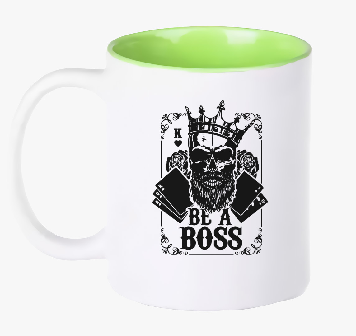 Be a boss bögre — Zöld