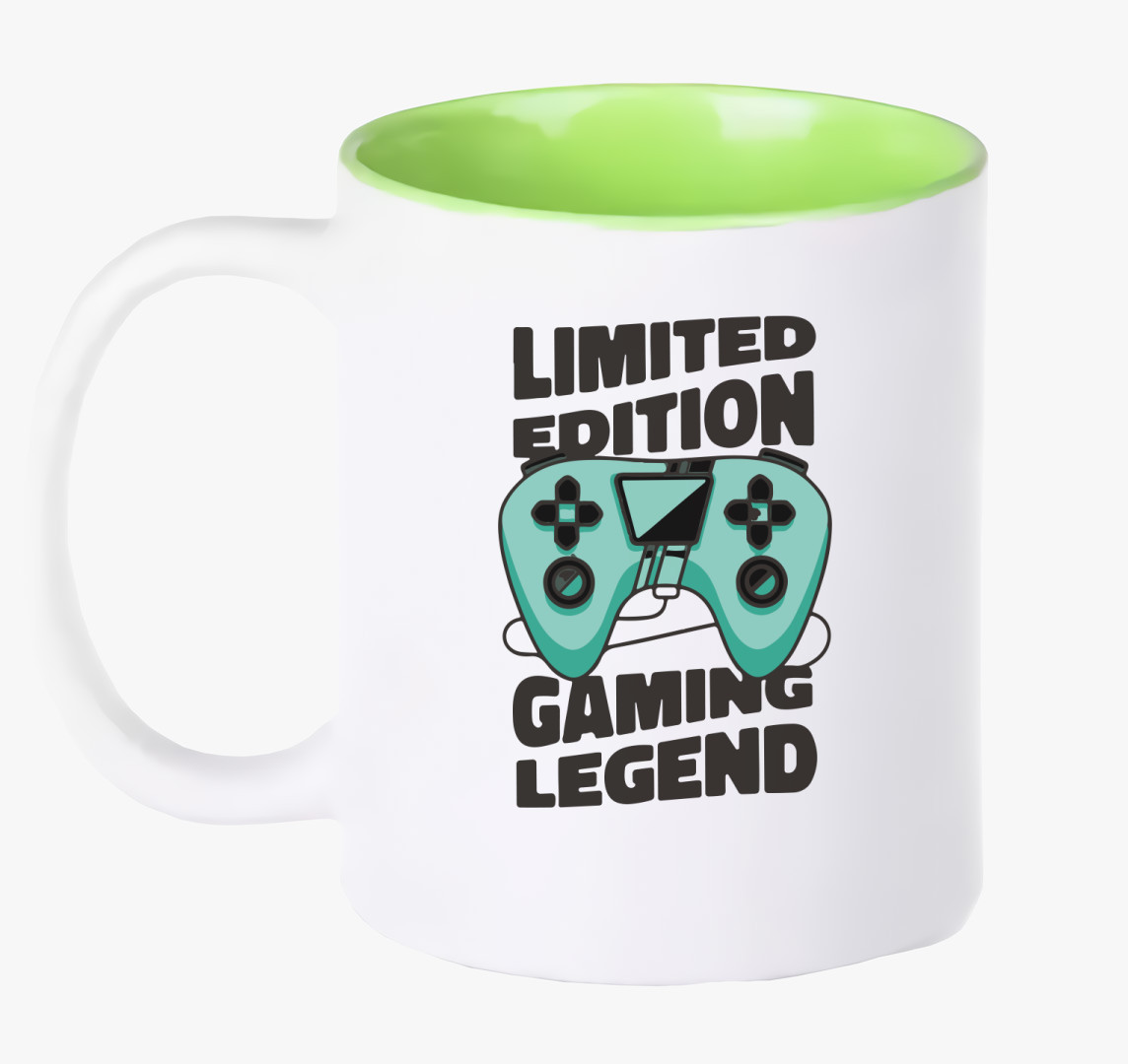 Limited edition gaming legend bögre — Zöld