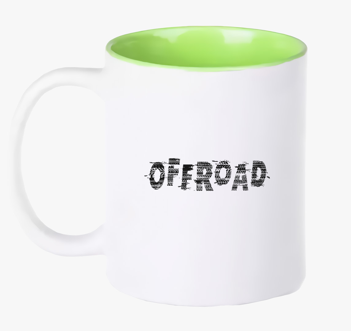 Offroad bögre — Zöld