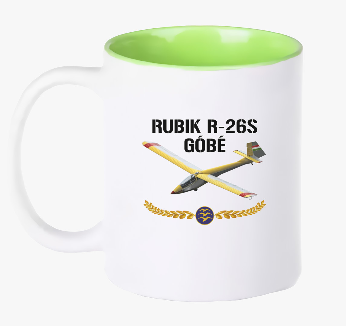Rubik Góbé bögre — Zöld