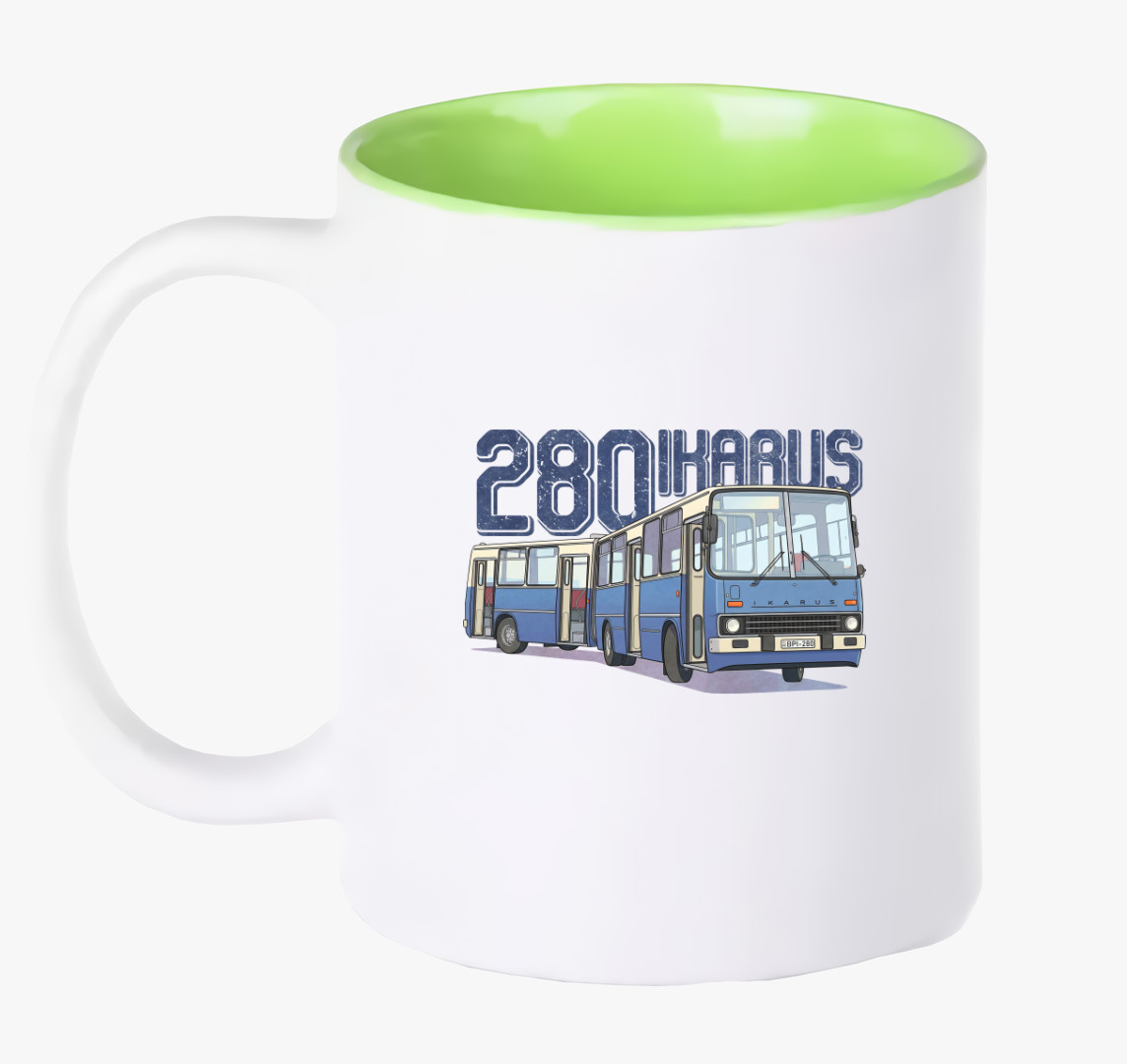 Ikarus 280 Busz bögre — Zöld
