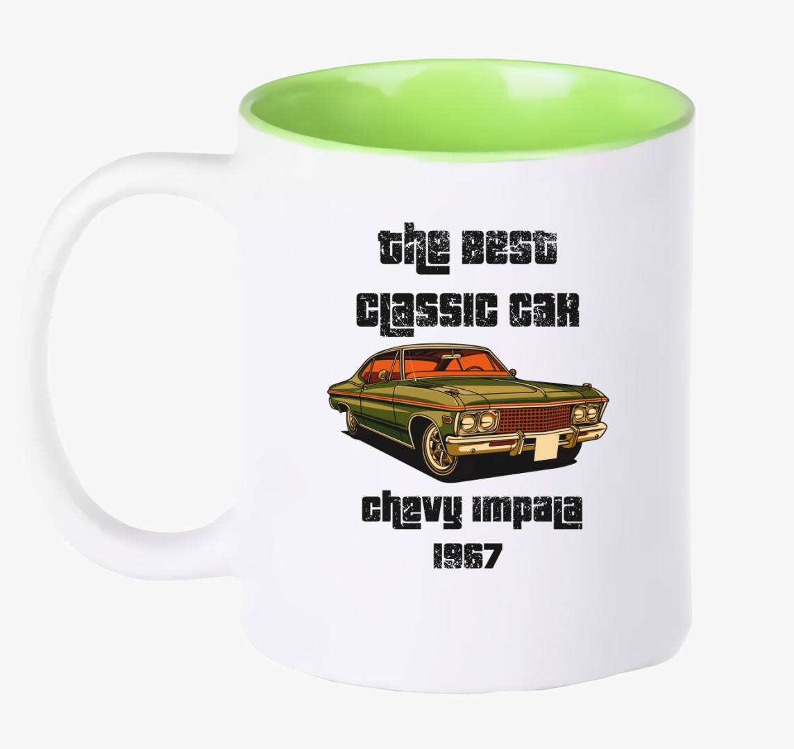 Chevy impala 1963 bögre — Zöld