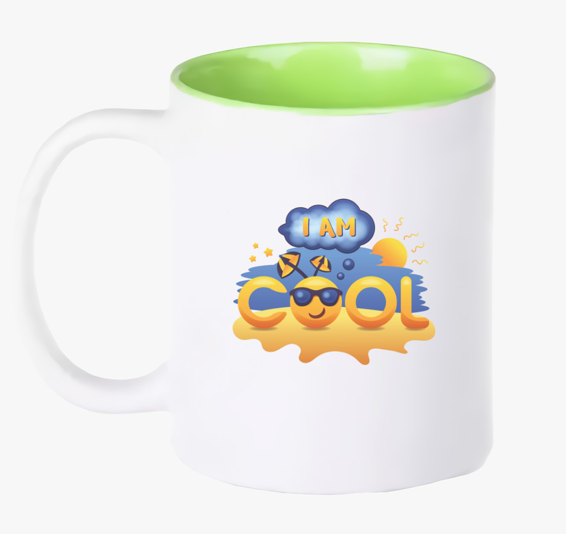 Cool bögre — Zöld