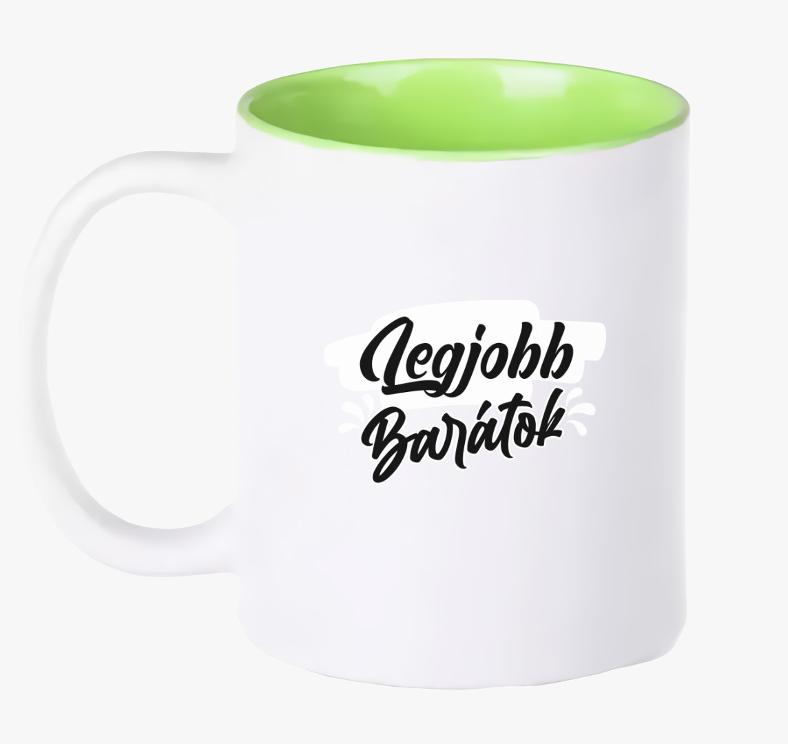 Legjobb barátos bögre — Zöld