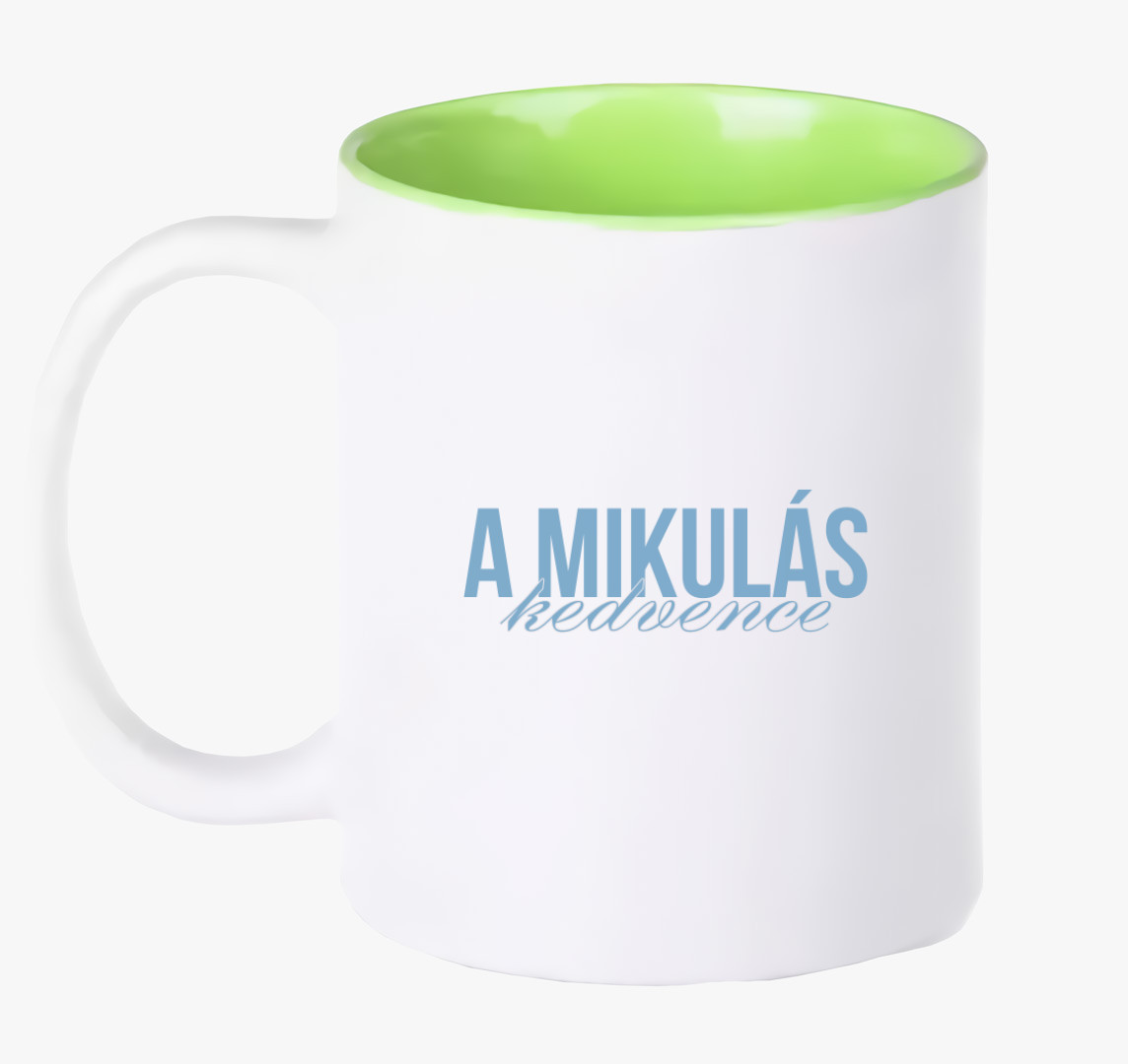 A mikulás kedvence bögre — Zöld