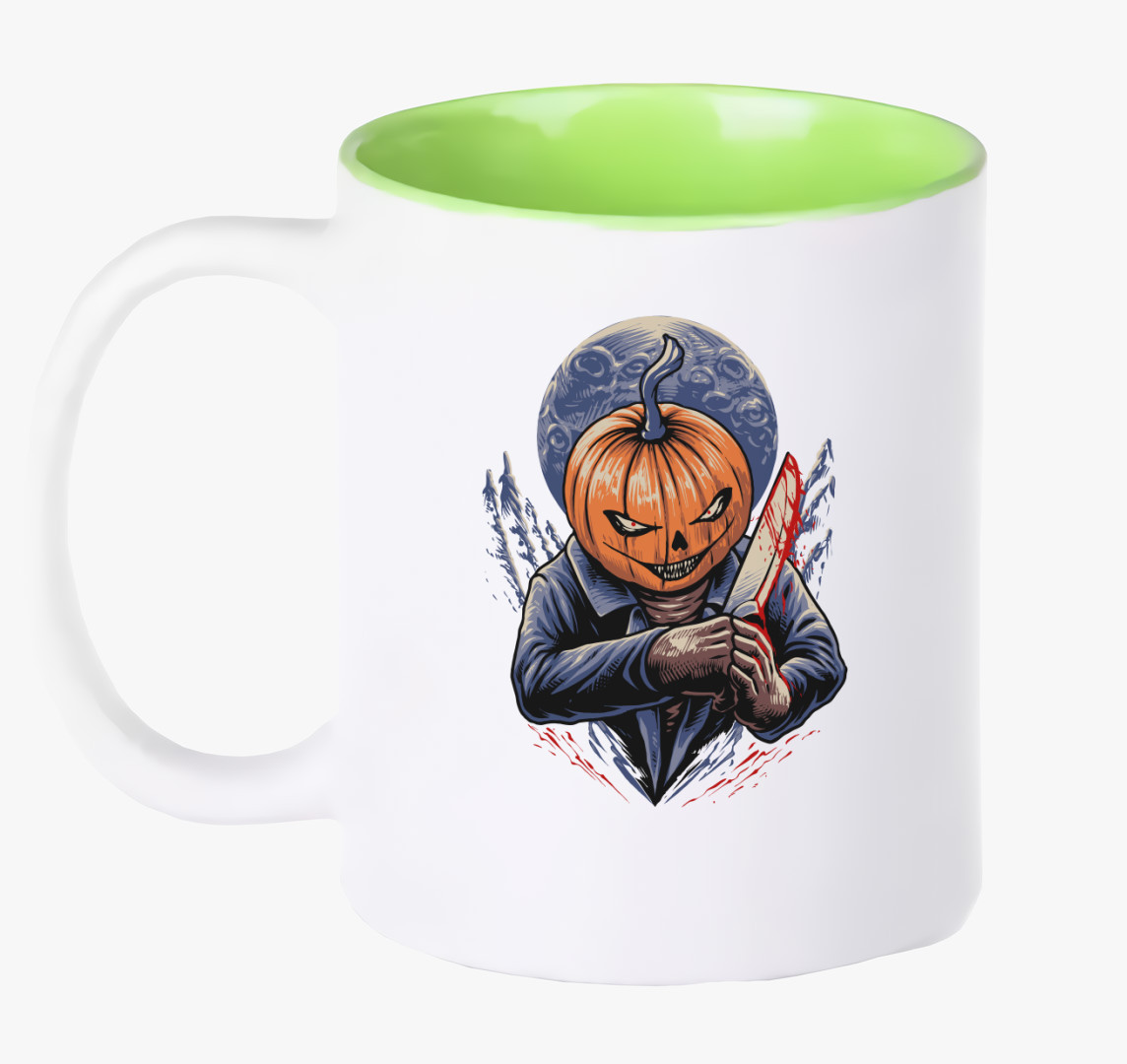 Halloween-i sorozatgyilkos 2 bögre — Zöld