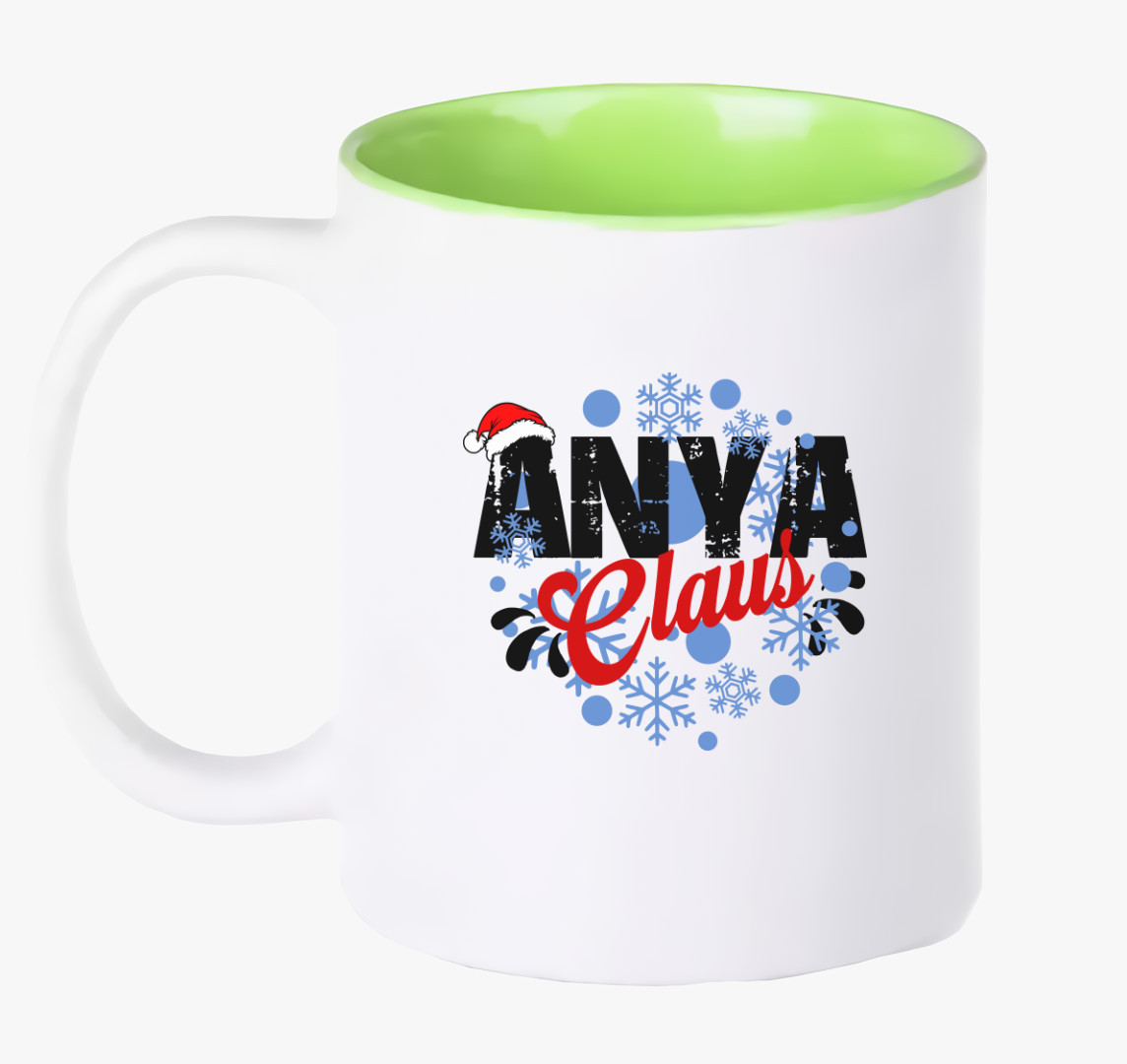 Anya Claus bögre — Zöld