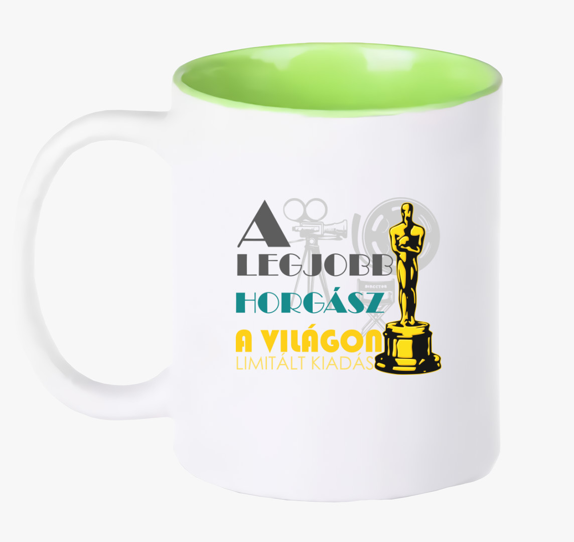 Oscar díjas horgász bögre — Zöld