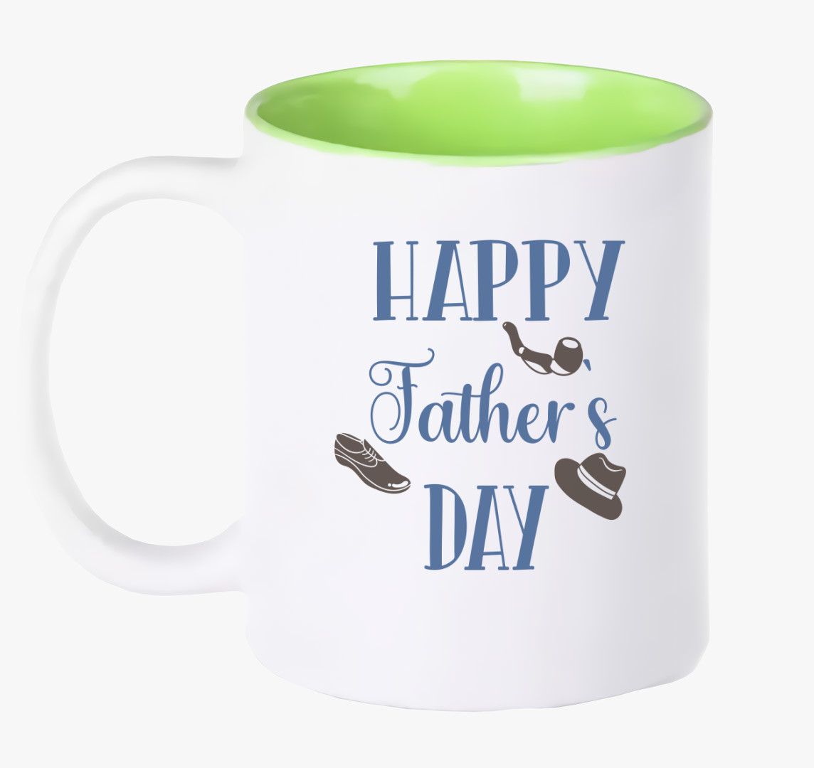 Happy Fathers Day bögre — Zöld