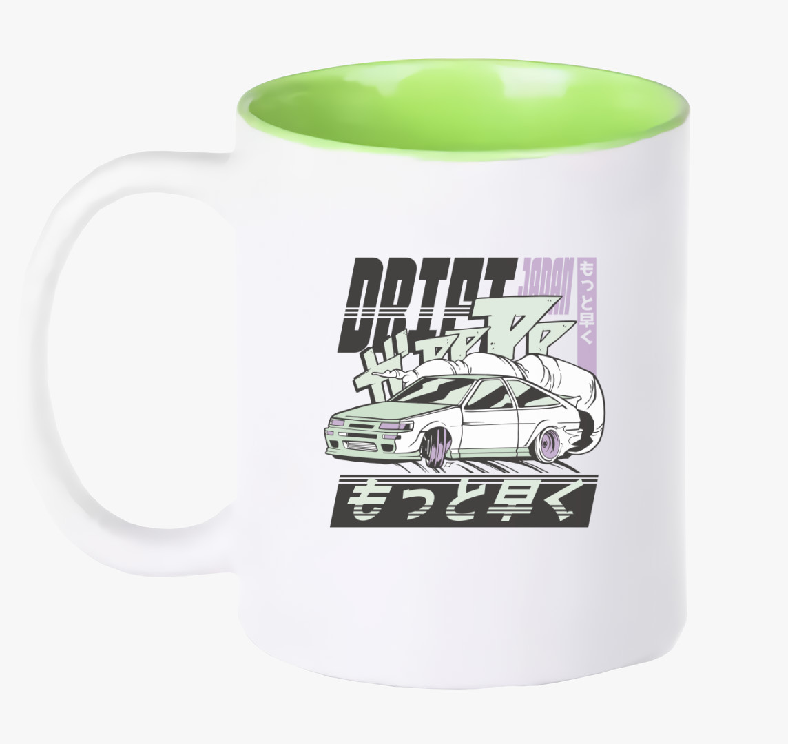 Drift bögre — Zöld